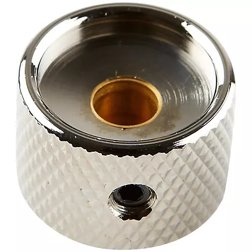 Q Parts Shell Dome Knob Single Gold Natural Abalone