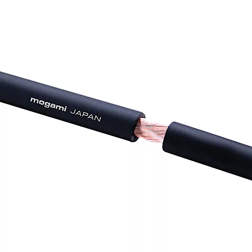 Mogami WG253400656 Bulk Quad Mic Cable Black (Sold Per Foot) 200 ft. Black