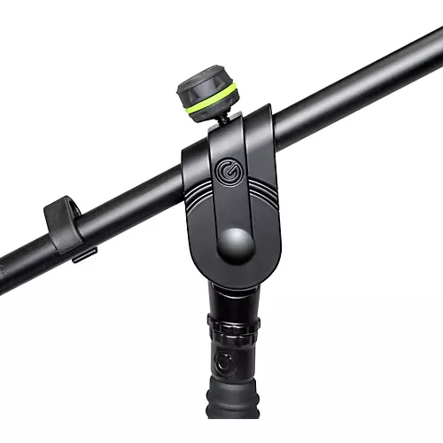 Gravity Stands Microphone Stand With Folding Tripod Base 2-Point Adjusting Boom