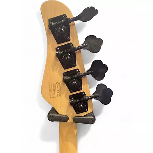 Used Schecter Guitar Research P-4 Antique Ivory Electric Bass Guitar Antique Ivory