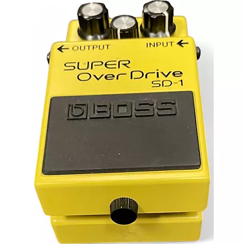 Used BOSS SD1 Super Overdrive Effect Pedal