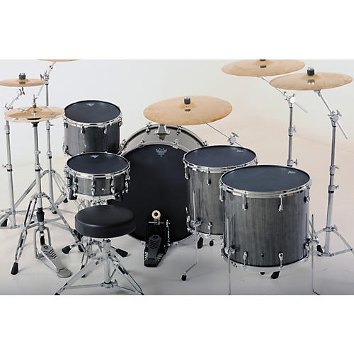 Remo Black Suede Emperor New Fusion Tom Drumhead Pack