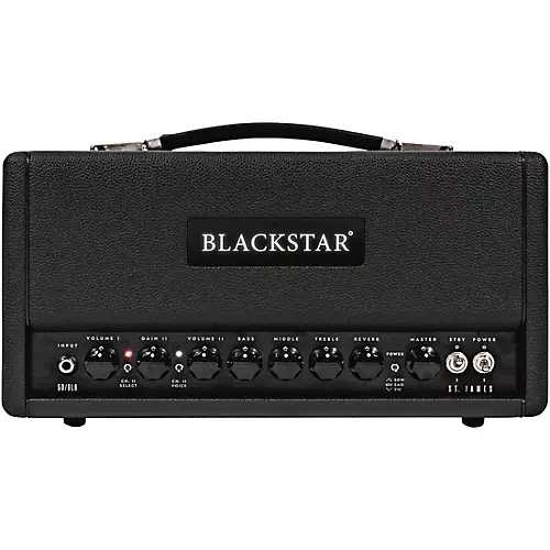 Blackstar St. James 50 6L6 50W Tube Guitar Head Black