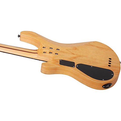 Schecter Guitar Research Reaper-4 Electric Bass Guitar Satin Charcoal Burst