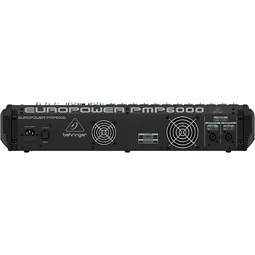 Behringer EUROPOWER PMP6000 20-Channel 1,600W Powered Mixer