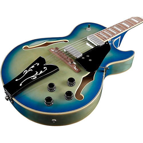 Ibanez GB10EM George Benson Hollowbody Electric Guitar Antique Amber