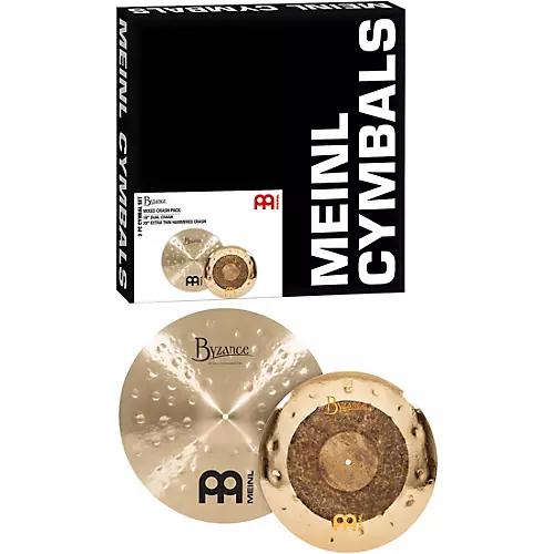 MEINL Byzance Mixed Set Crash Cymbal Pack, 18