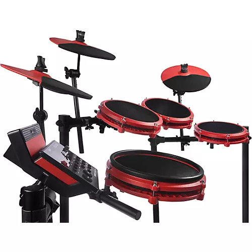 Alesis Nitro Max Expanded Electronic Drum Kit Red