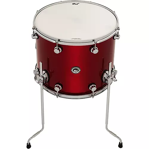 DW DWe Wireless Acoustic/Electronic Convertible Floor Tom with Legs 14 x 12 in. Finish Ply Black Galaxy