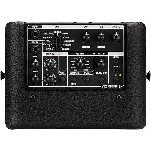 VOX Mini Go 3 Battery-Powered Guitar Amp Black