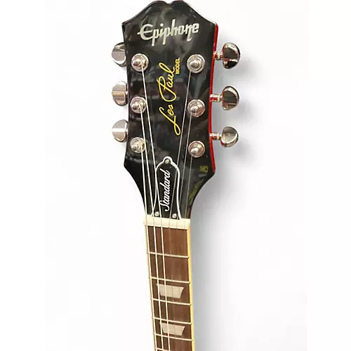 Used Epiphone Les Paul Standard Cherry Sunburst Solid Body Electric Guitar Cherry Sunburst