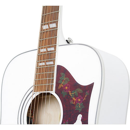 Epiphone Dove Studio Limited-Edition Acoustic-Electric Guitar Alpine White