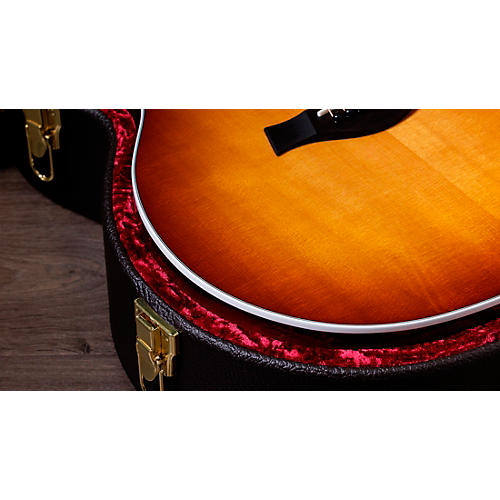 Taylor 214ce DLX Ziricote Special-Edition Grand Auditorium Acoustic-Electric Guitar Shaded Edge Burst