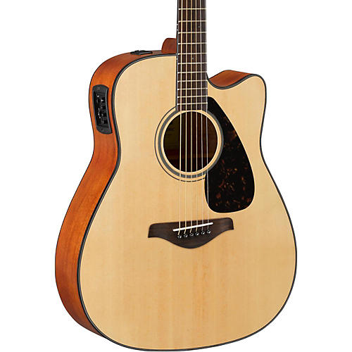 Yamaha FG Series FGX800C Acoustic-Electric Guitar Sand Burst
