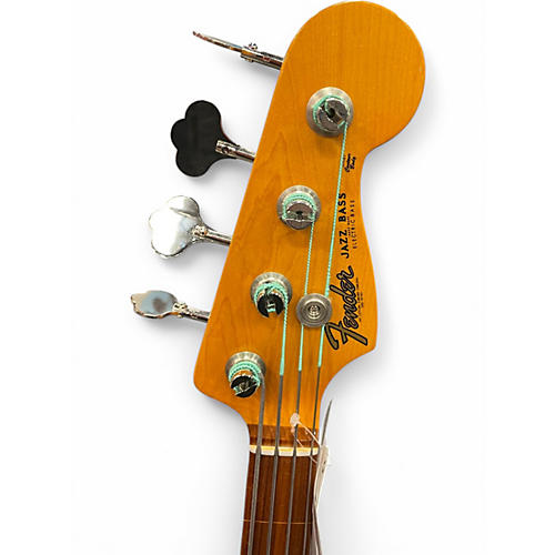 Used Fender Jaco Pastorius Signature Fretless Jazz Bass 3 Tone Sunburst Electric Bass Guitar 3 Tone Sunburst