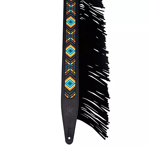 Levy's The Crazy Horse Outlaw Guitar Strap Brown 2.5 in.