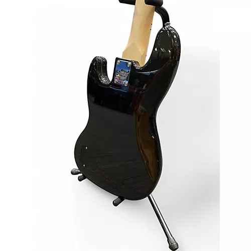 Used Squier CLASSIC VIBE JAZZ BASS BLACK Electric Bass Guitar BLACK