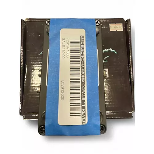 Used Electro-Harmonix Oceans 11  Reverb Effect Pedal