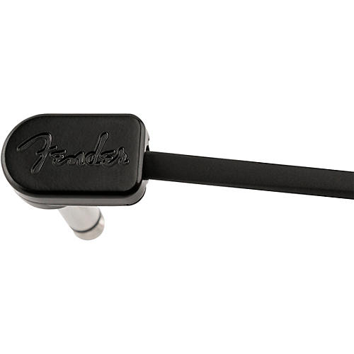 Fender Blockchain Straight to Angle Patch Cables, 3-Pack 2 ft. Black