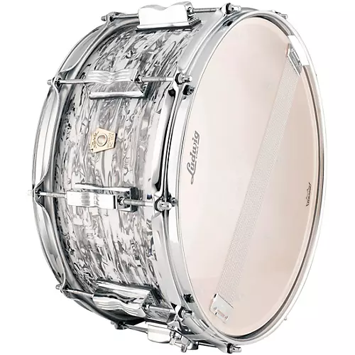 Ludwig Classic Maple Snare Drum - White Abalone 14 x 5 in.
