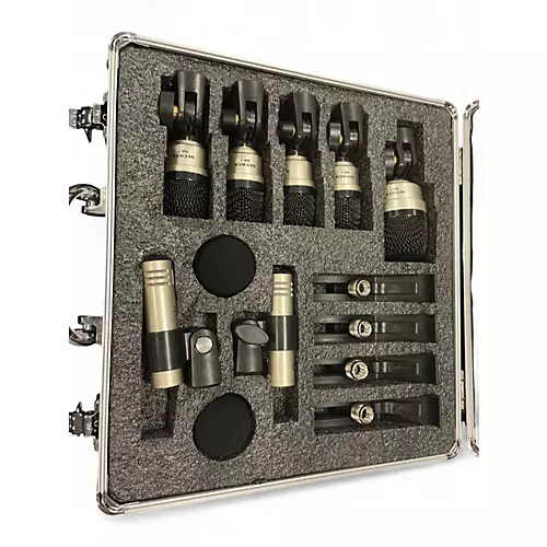 Used Neweer DYNAMIC WIRED DRUM MIC SET Drum Microphone