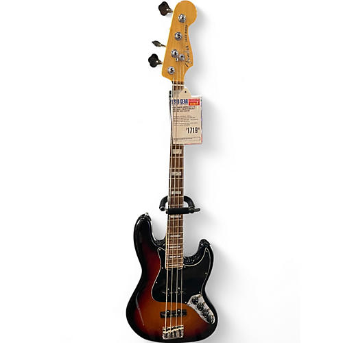 Used Fender American Elite Jazz Bass 3 Color Sunburst Electric Bass Guitar 3 Color Sunburst