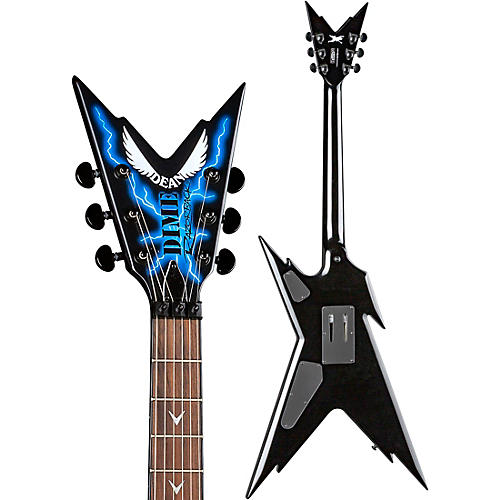 Dean Razorback Lightning Electric Guitar With Case Graphic
