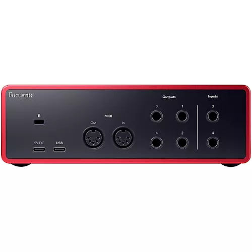 Focusrite Scarlett 4i4 Gen 4 With Yamaha HS Studio Monitor Pair & HS8S Subwoofer Bundle (Stands & Cables Included) HS8 SG