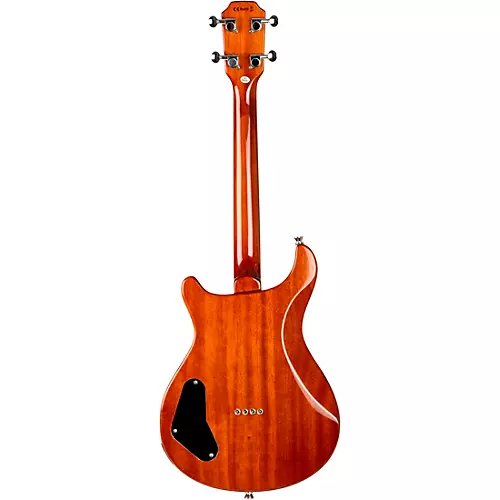 Flight Vanguard Solid Body Electric Ukulele Transparent Purple