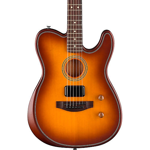 Fender Acoustasonic Standard Telecaster Acoustic-Electric Guitar Aged Natural