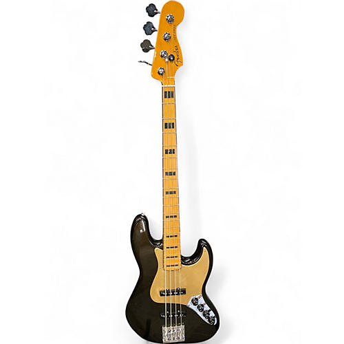 Used 2022 Fender American Ultra Jazz Bass Texas Tea Electric Bass Guitar Texas Tea