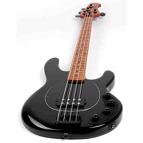 Ernie Ball Music Man StingRay Special H Electric Bass Guitar Black and Chrome