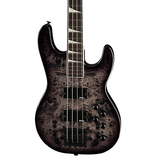 Jackson JS Series Concert Bass CB JS3P Electric Bass Black Burst Burl
