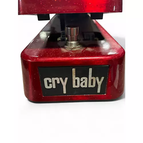 Used Dunlop GCB95 Red Sparkle Effect Pedal