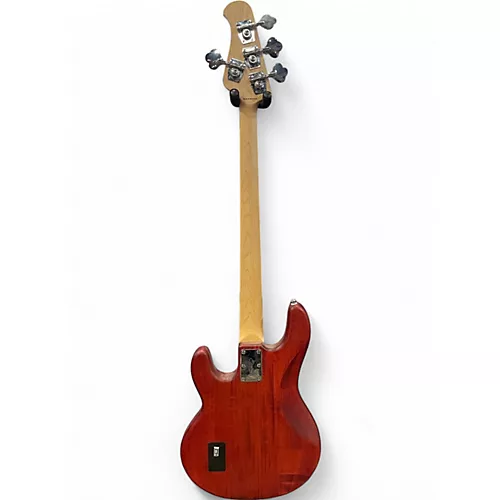 Used Sterling by Music Man Stingray 4 Wine Red Electric Bass Guitar Wine Red