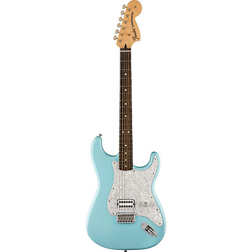 Fender Tom DeLonge Stratocaster Electric Guitar With Invader SH8 Pickup Black