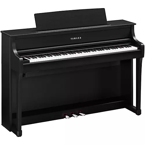 Yamaha Clavinova CLP-875 Console Digital Piano With Bench White Birch