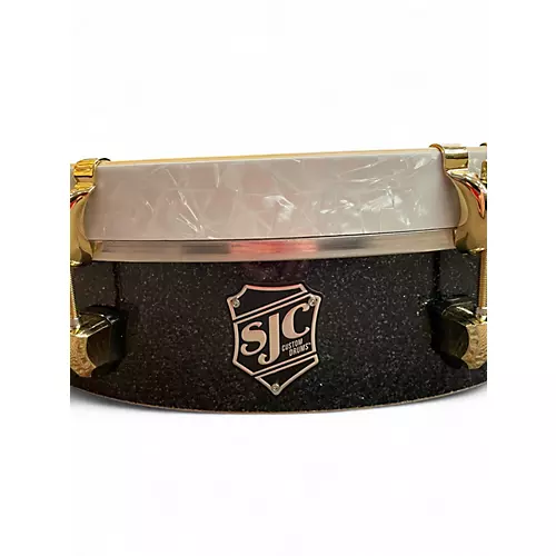 Used SJC Drums 20in custom ufo drum black sparkle Drum black sparkle 40