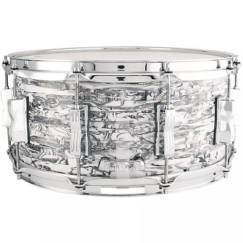 Ludwig Classic Maple Snare Drum - White Abalone 14 x 5 in.