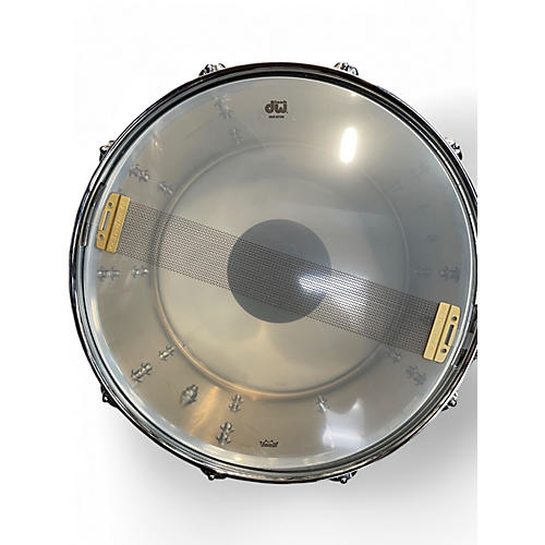 Used DW 14X8 Performance Series Steel Snare Chrome Drum Chrome 216