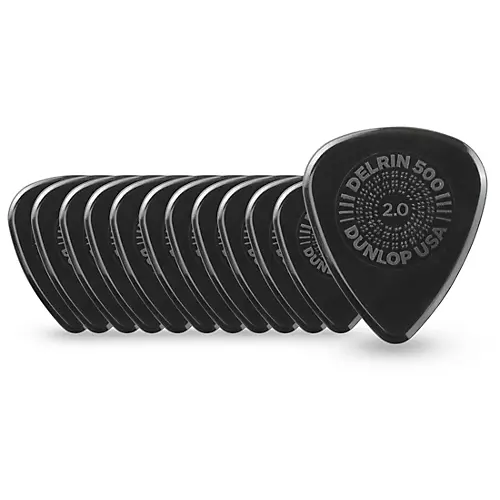 Dunlop Prime Grip Delrin 500 Guitar Picks .96mm 12 Pack