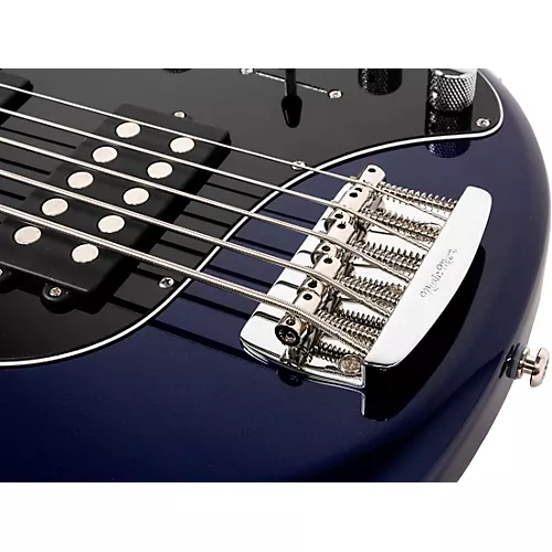 Ernie Ball Music Man StingRay Special 5 HH 5-String Bass Guitar Translucent Oxblood