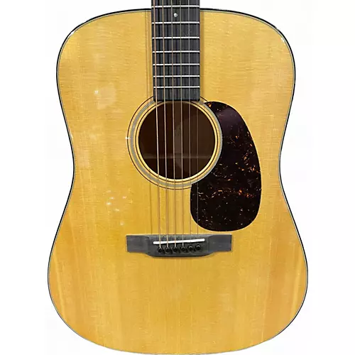 Used Martin D18 Natural Acoustic Guitar Natural