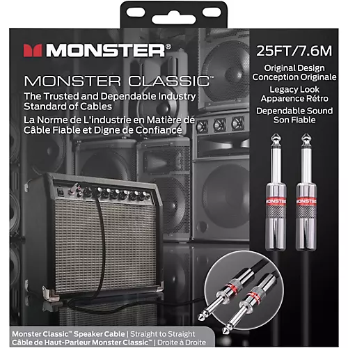 Monster Cable Prolink Monster Classic Speaker Cable 12 ft. Black