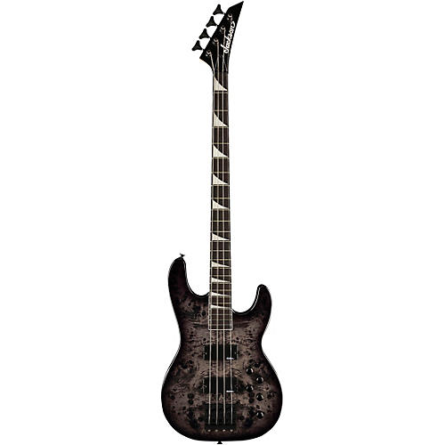 Jackson JS Series Concert Bass CB JS3P Electric Bass Black Burst Burl