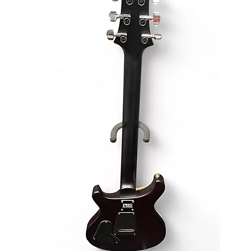 Used 2023 PRS CE24 Nitro Satin Faded Grey Black Purple Burst Solid Body Electric Guitar Nitro Satin Faded Grey Black Purple Burst