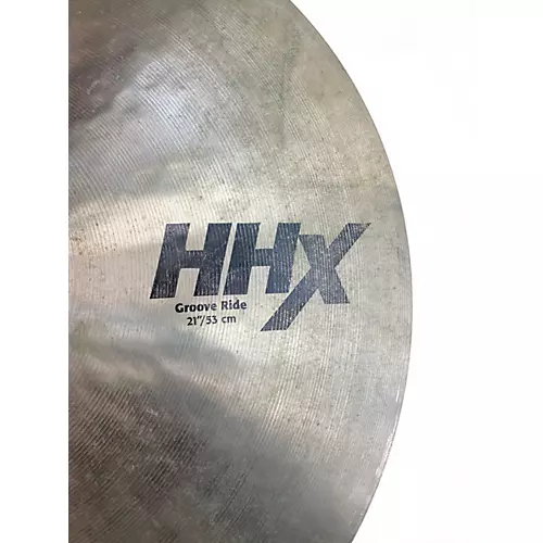 Used SABIAN 21in HHX Groove Ride Cymbal 41
