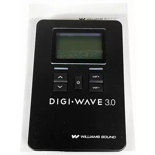 Used Williams Sound DLR 360 DIGIWAVE RECIEVER Headset Wireless System