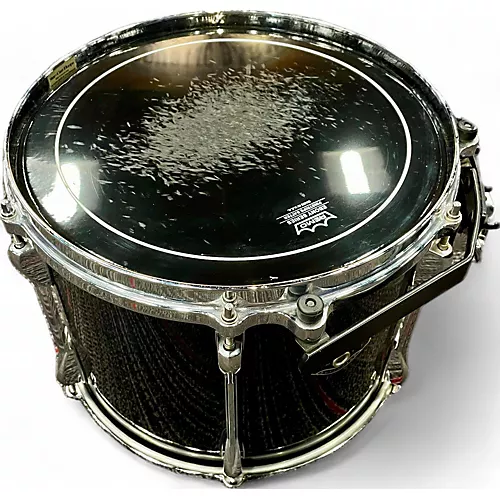 Used TAMA 4 piece Superstar Black Drum Kit Black
