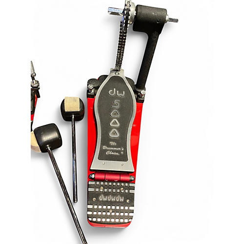 Used DW 5000 Series Double Double Bass Drum Pedal